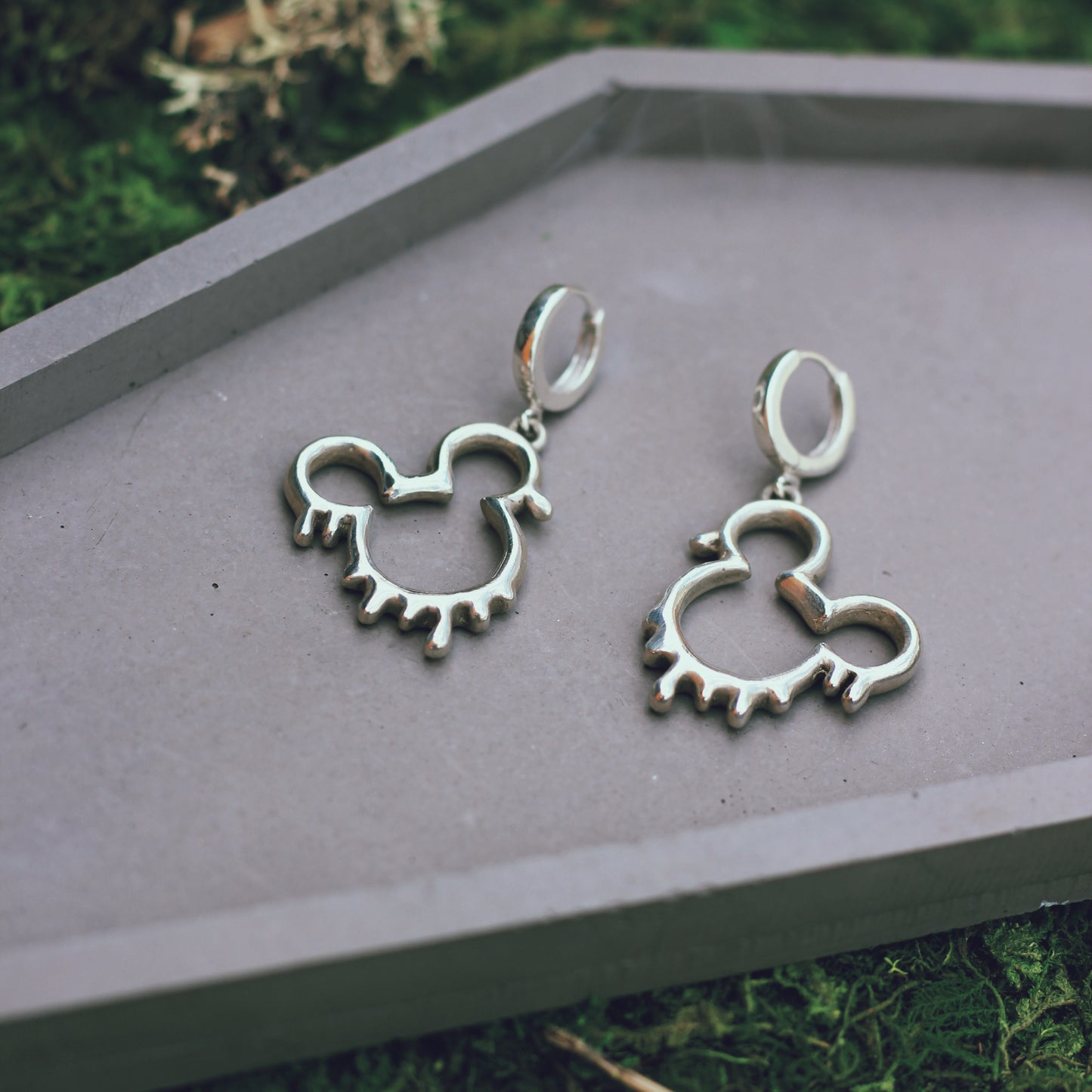 Melting Mouse Earrings