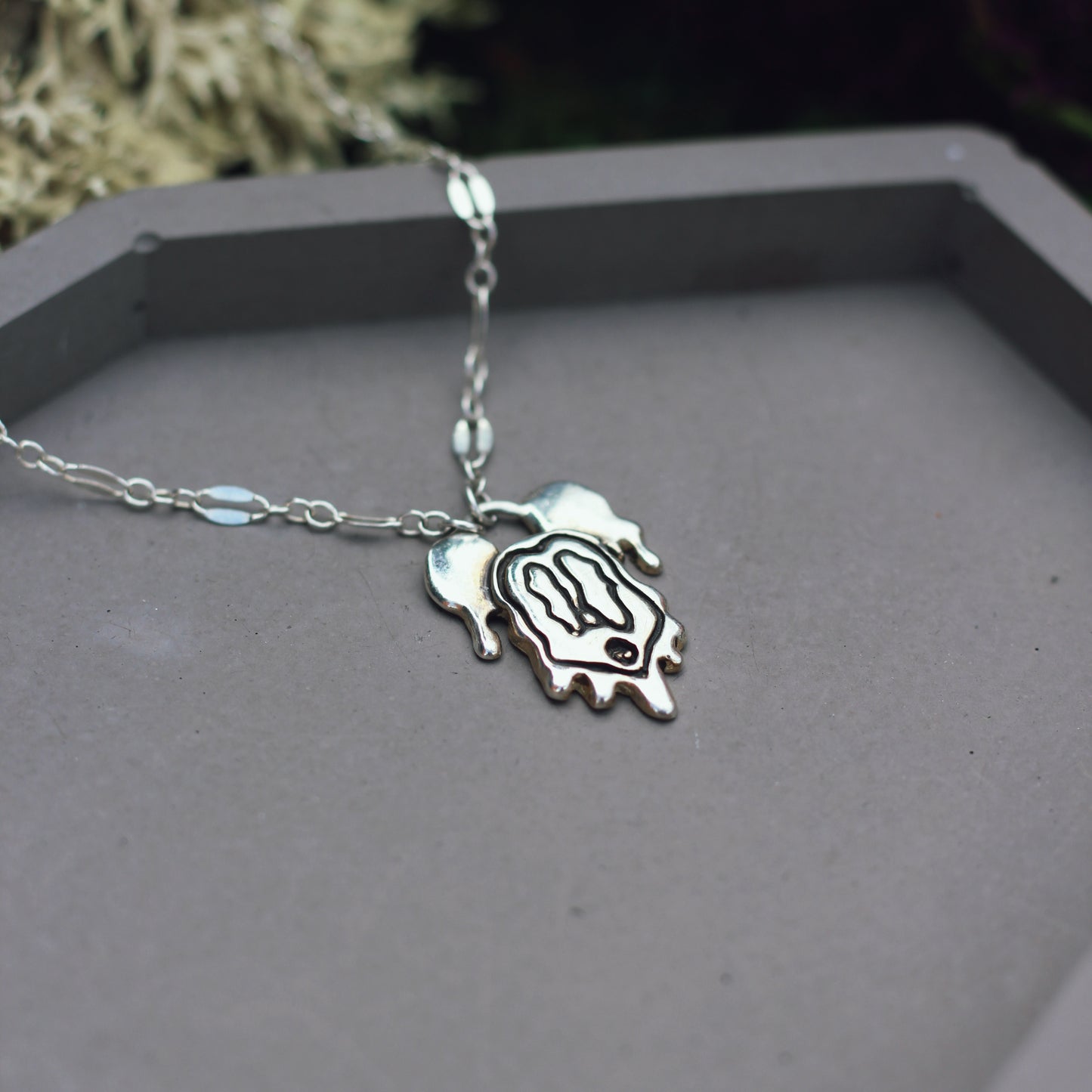 Trippy Drippy Mouse Necklace