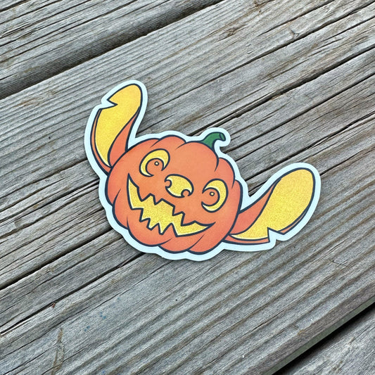 Pumpkin Experiment Sticker