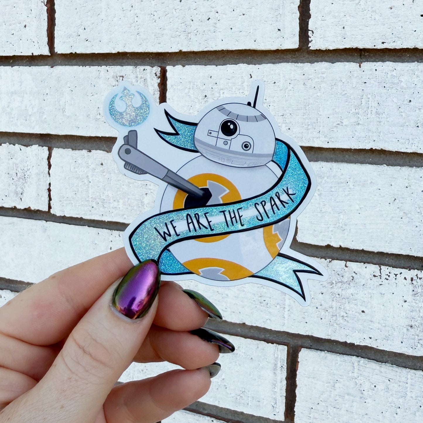 We Are The Spark Sticker