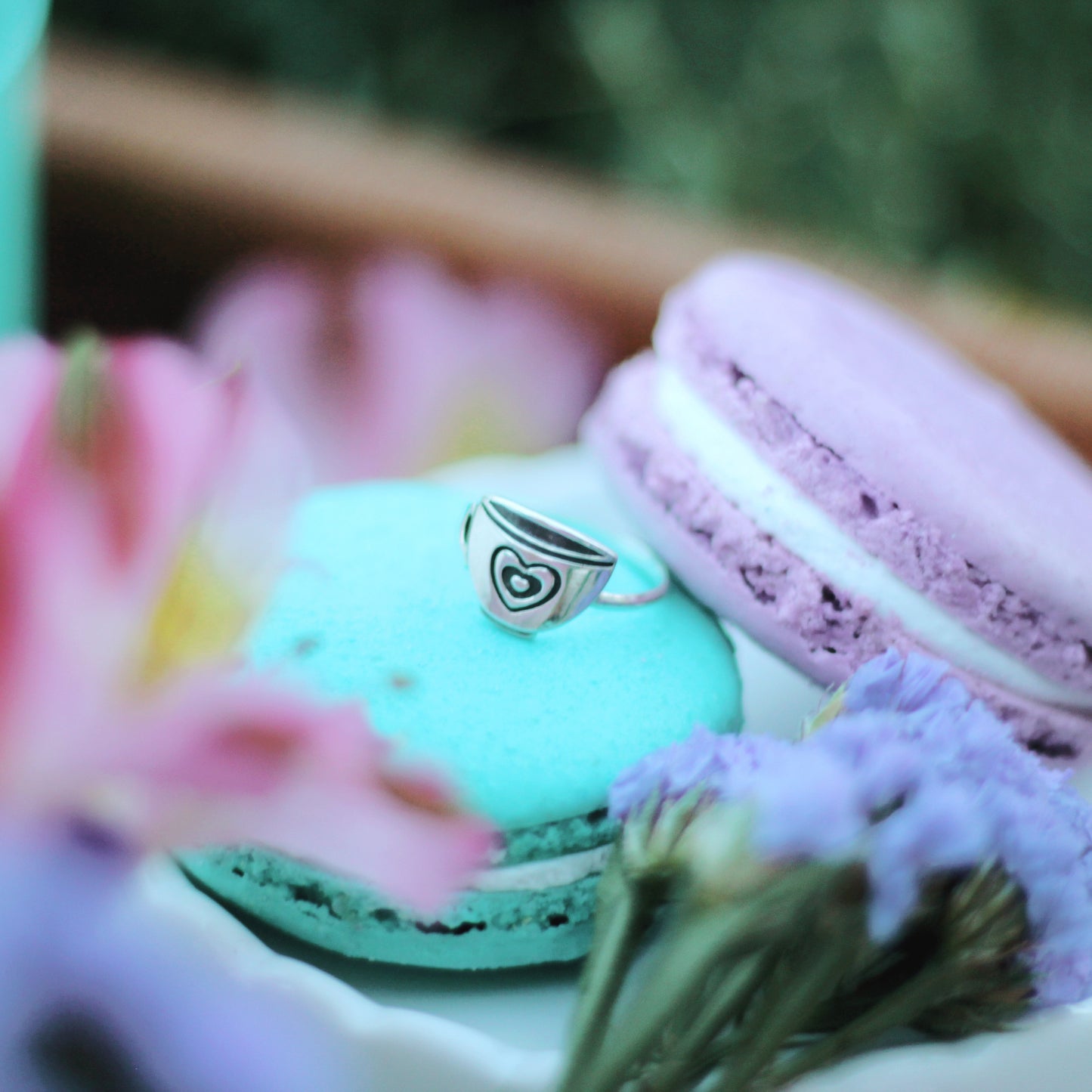 West Coast Teacup Ring