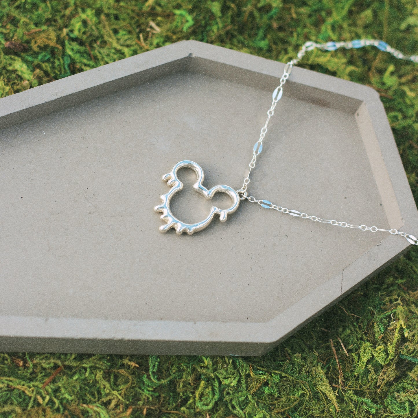 Melting Mouse Necklace