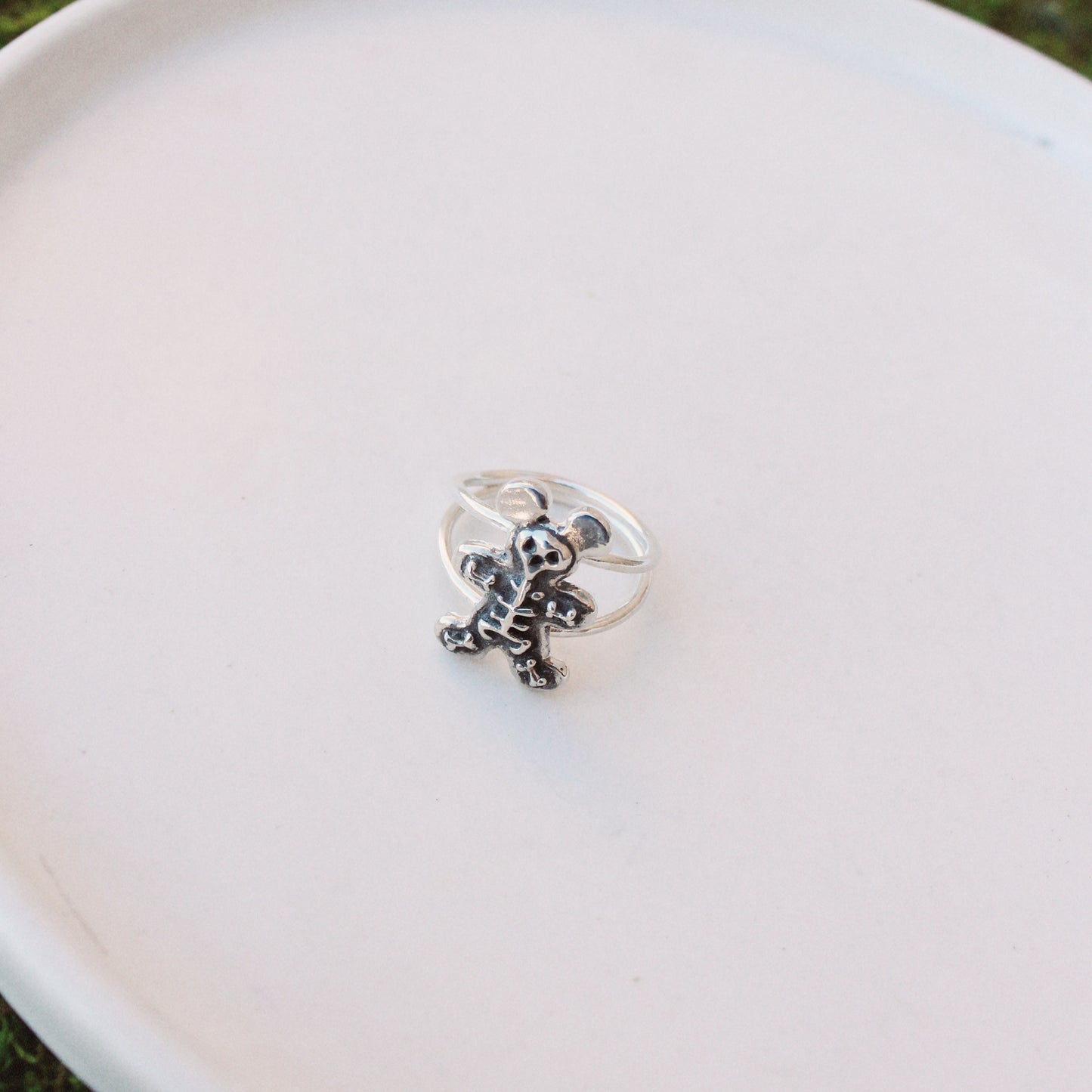 Skeleton Gingerbread Ring