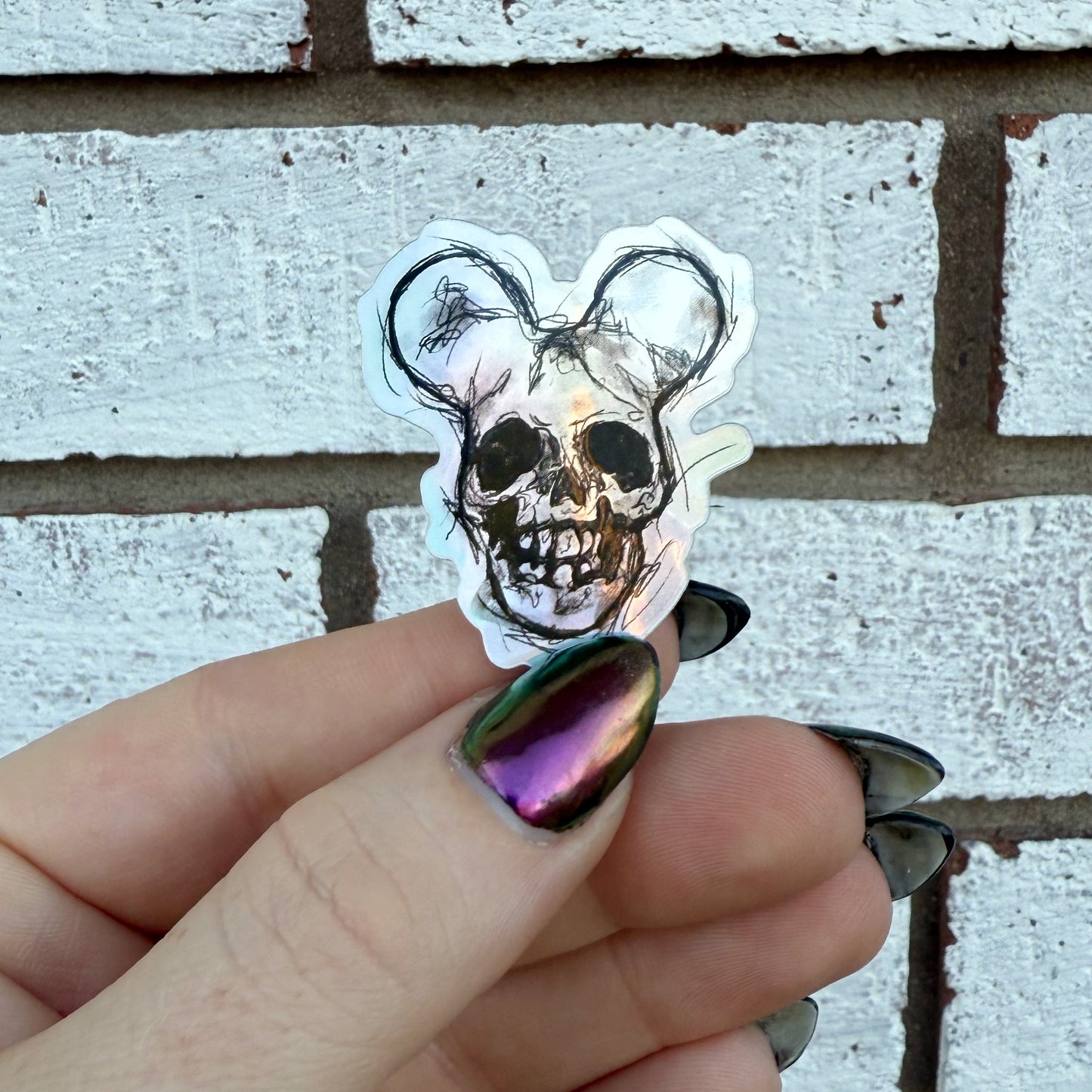 Morbid Mouse Sticker