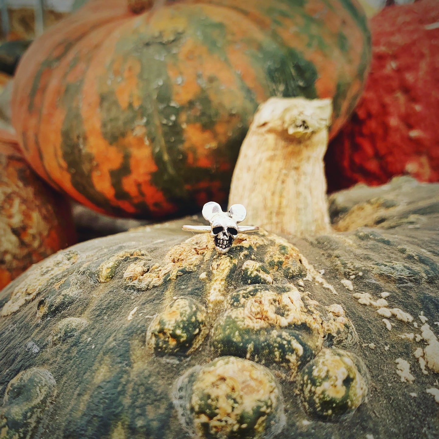 Morbid Mouse Ring