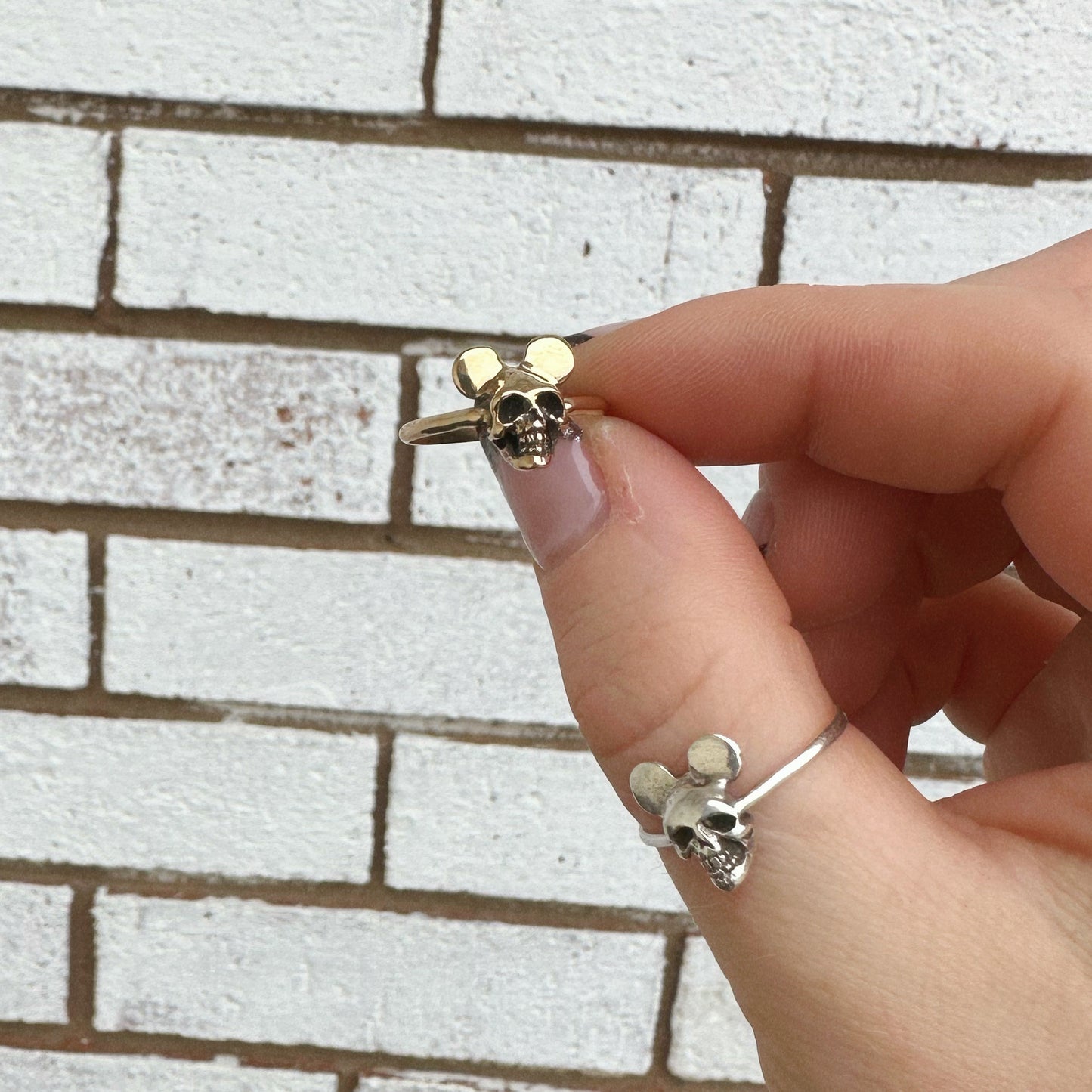 Morbid Mouse Ring
