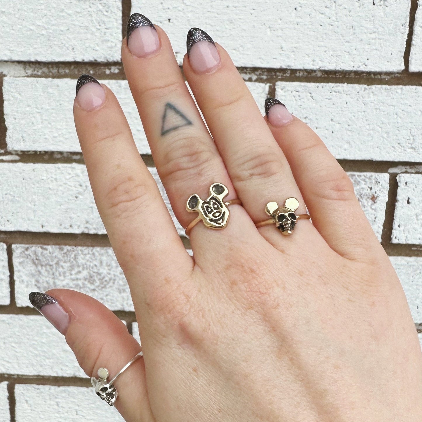 Morbid Mouse Ring