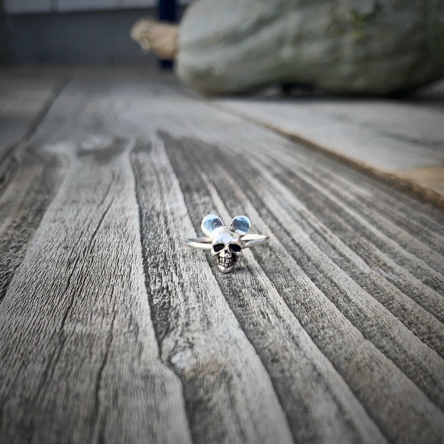Morbid Mouse Ring