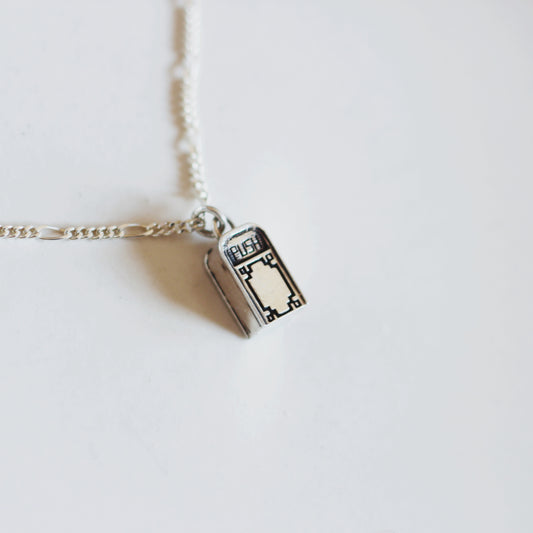 Trash Can Necklace