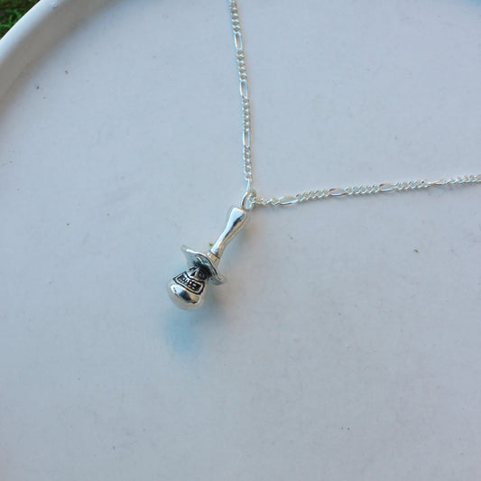 The Mayor (head & hat only) Necklace