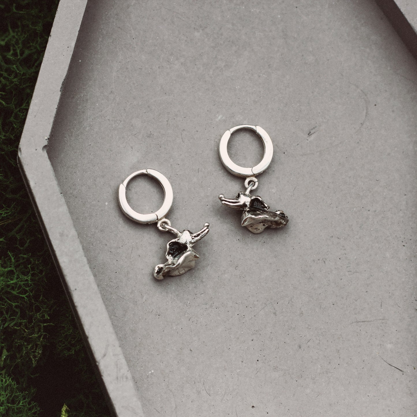 Ghost Pup Earrings