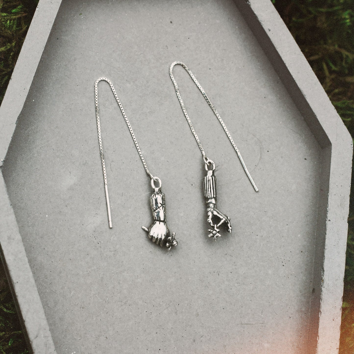 Jack and Sally Threader Earrings
