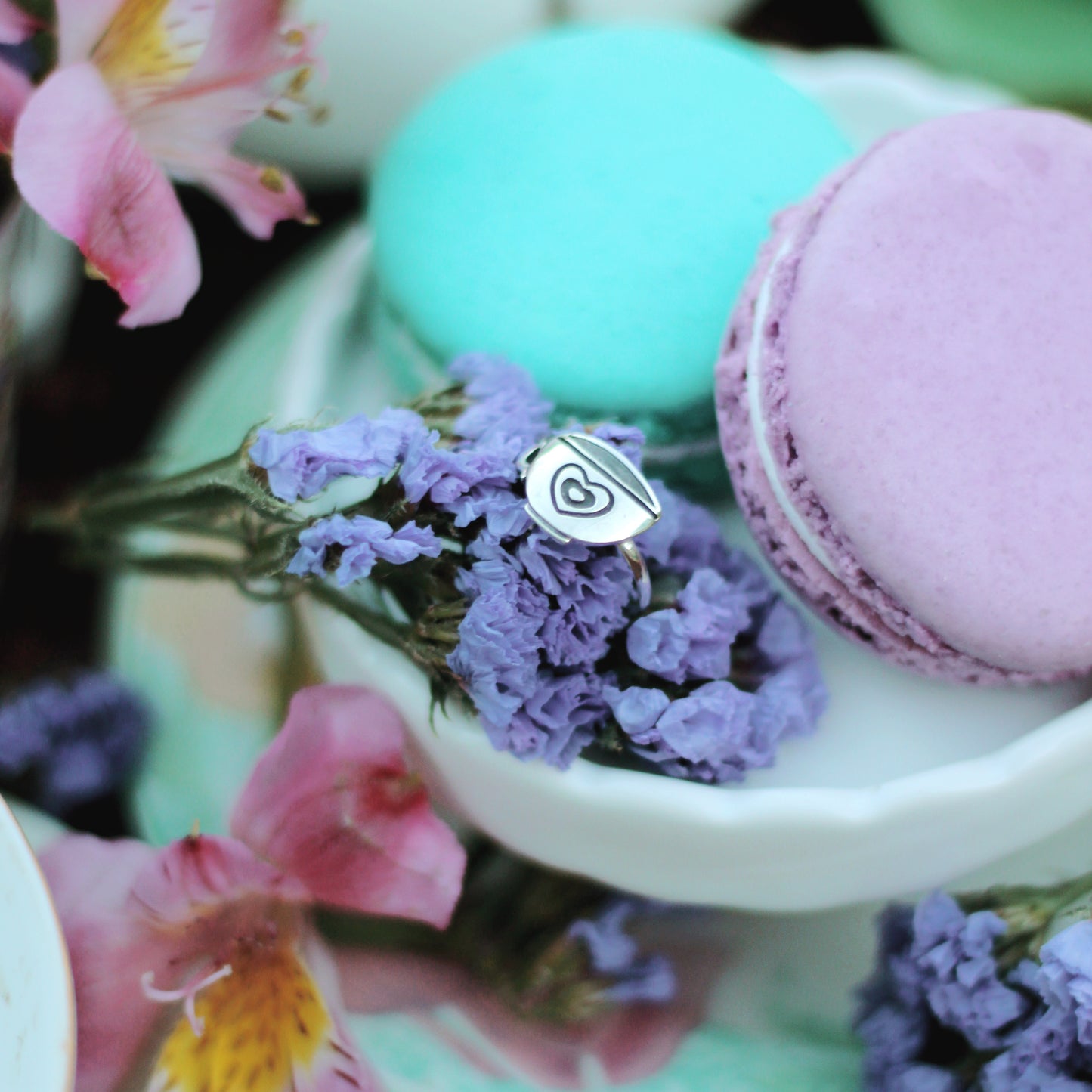 West Coast Teacup Ring