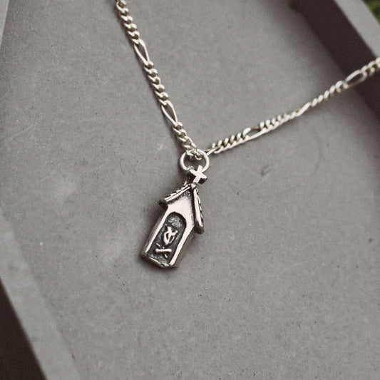 Ghost Dog House Necklace