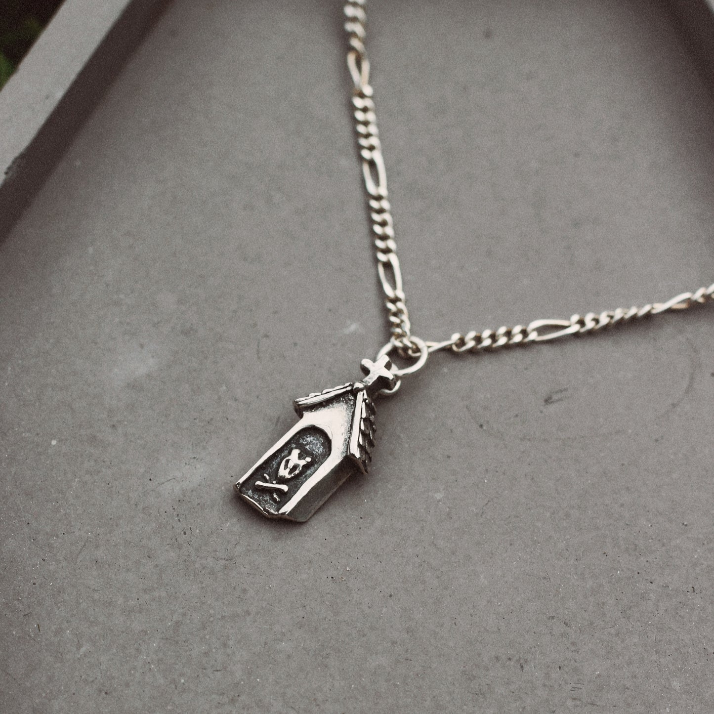 Ghost Dog House Necklace