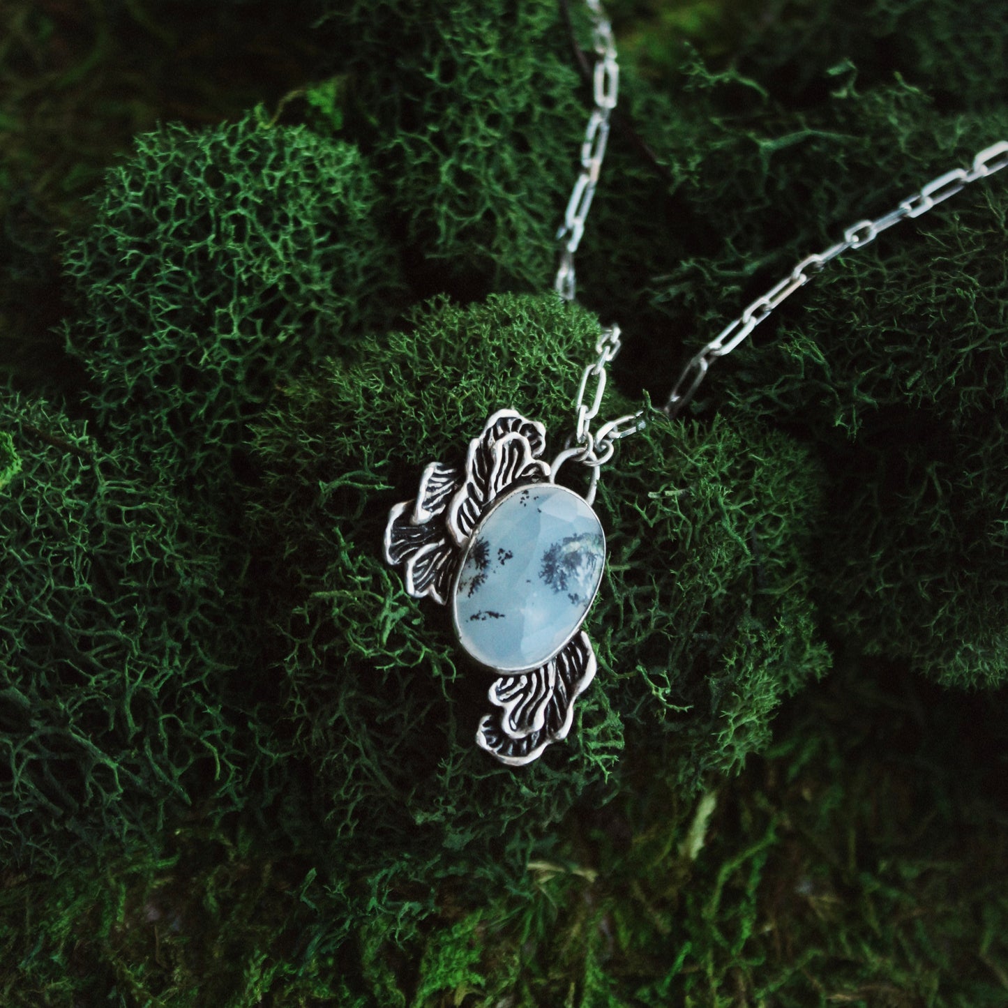 Dendritic Agate Necklace