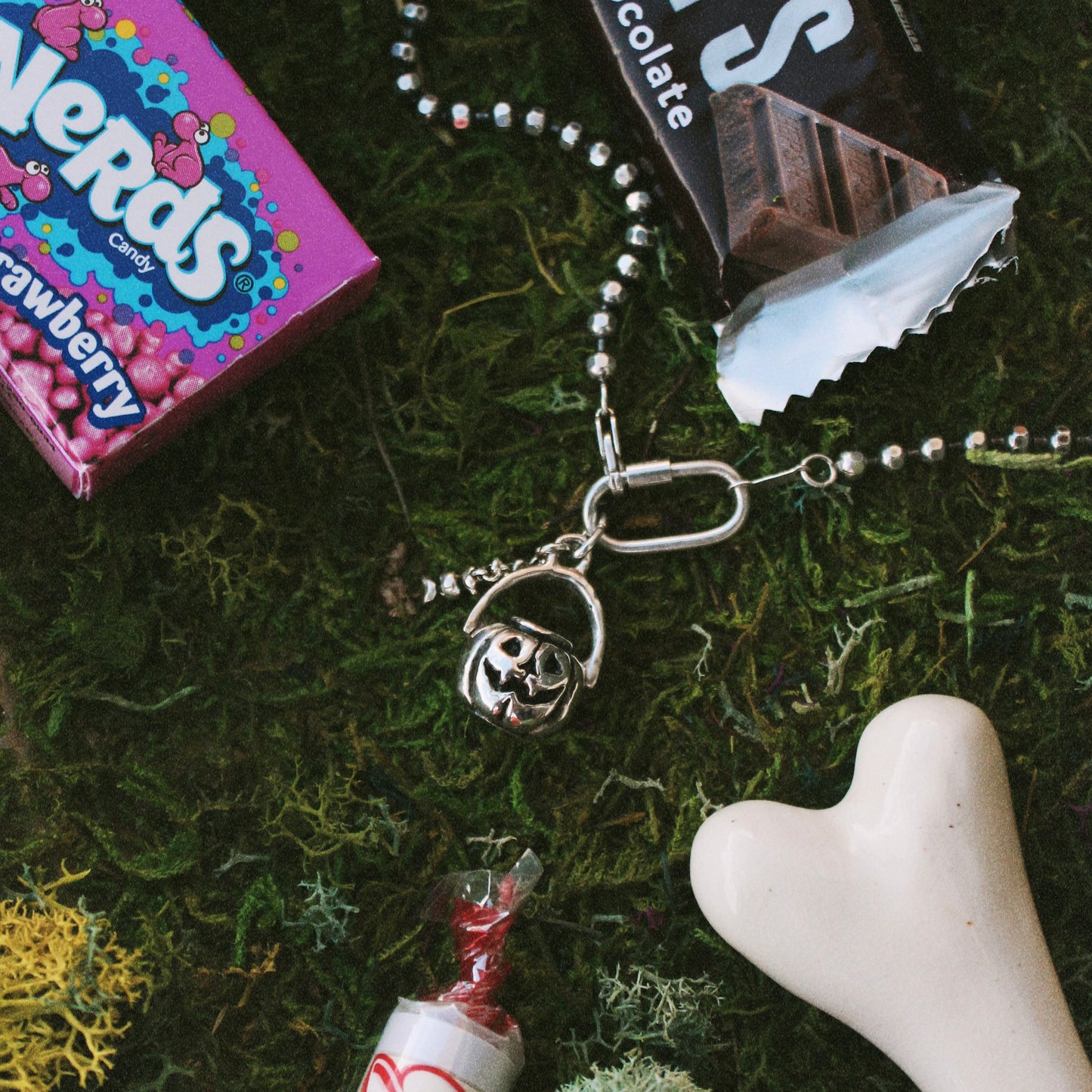 Trick or Treat Pumpkin Pail Charm + Necklace