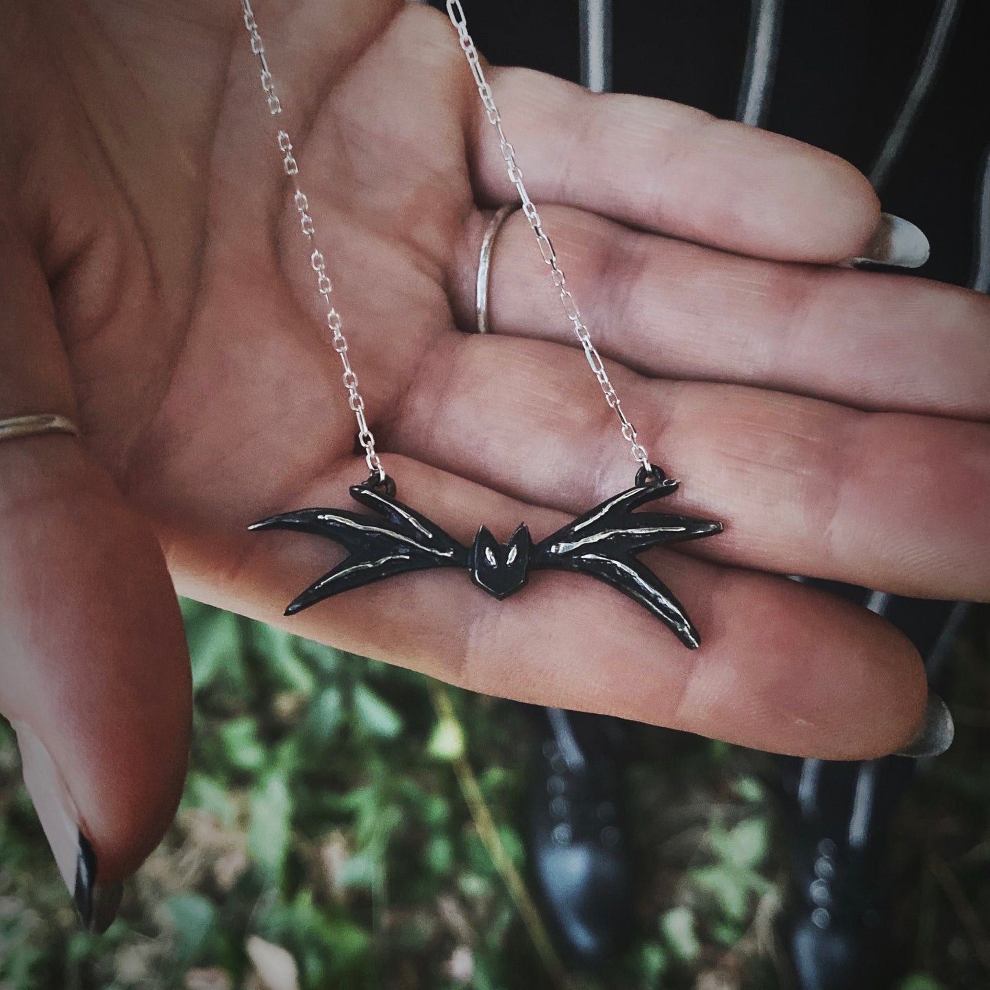 Bone Daddy Bow Tie Necklace